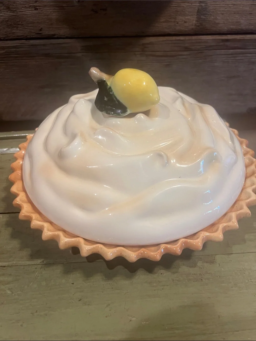 ceramic pie server with lemon lid vintage pie plate ceramic